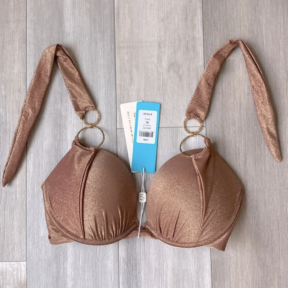 New Beach Bunny Bikini Top - Picture 1 of 6